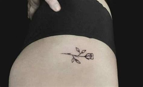 tatuajes para la nalga|Tatuajes en la NALGA para MUJER: FRASES y。